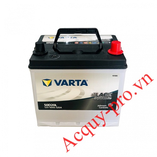 Ắc quy Varta 50D20L (12V-50Ah) cho xe hyundai Avante