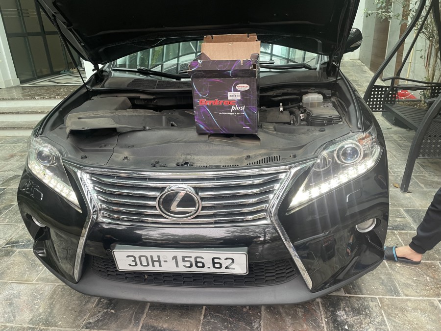 Ắc quy Emtrac Plus cho Lexus Rx350 bảo hành 18 tháng tại HD Việt