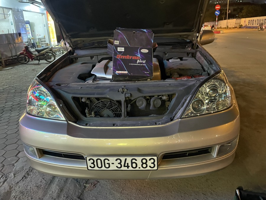 Ắc quy Emtrac Plus bảo hành 18 tháng cho Lexus GX460 tại HD Việt