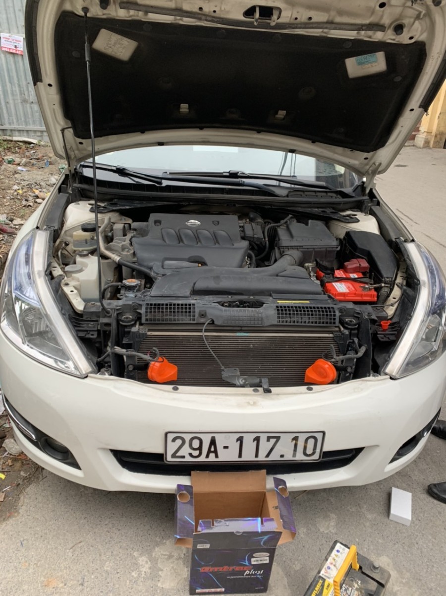 Ắc quy Emtrac Plus cho Nissan Teana bảo hành 18 tháng tại HD Việt
