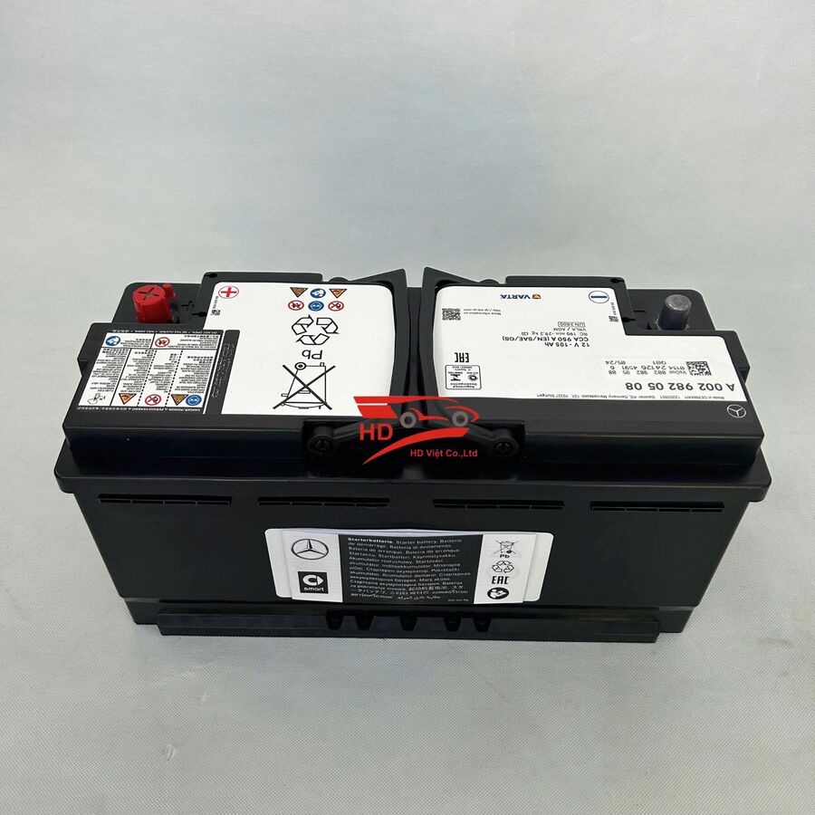 Ắc Quy VARTA  AGM 105AH 12V 950CCA OEM hàng theo xe