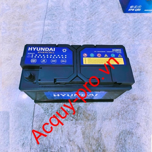 Ắc quy Hyundai AGM95 ( 12V - 95Ah )