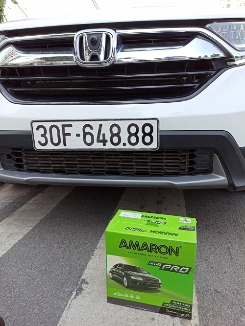 Ắc quy Amaron Cho Honda CRV - HD Việt