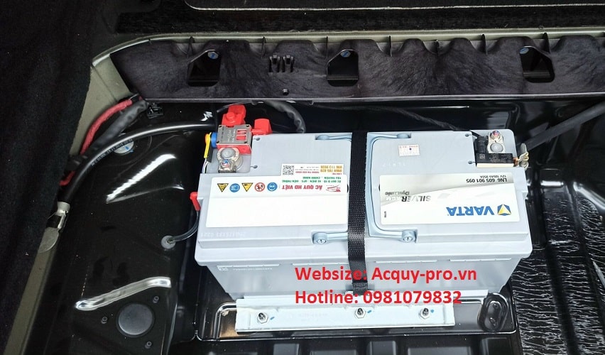 Thay ắc quy Varta AGM LN6 12V 105Ah chính hãng cho xe BMW X7 giá tốt toàn quốc