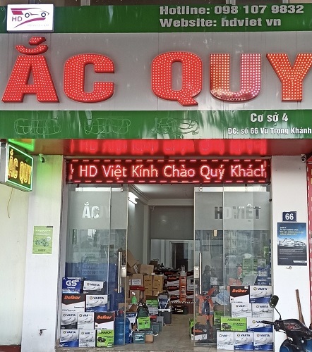 Ắc quy HD Việt
