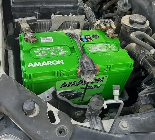 Thay Ắc Quy Amaron 70Ah 100D26L cho Lexus LS500 Bảo Hành 18 Tháng