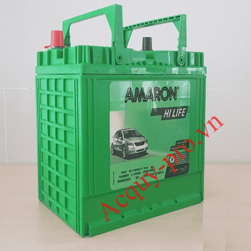 Ắc quy Amaron 85D23L 60ah cho xe hyundai Avante