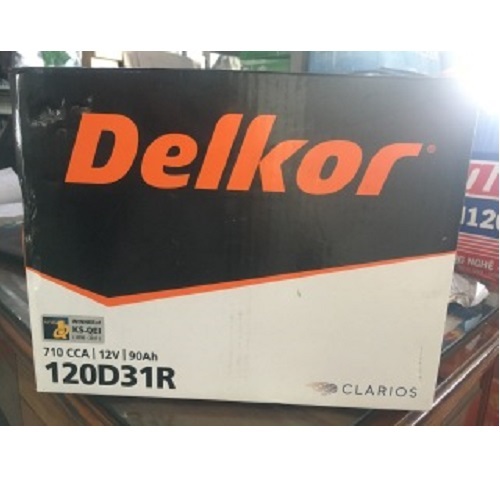 Ắc quy Delkor 120D31R (12v - 90Ah)