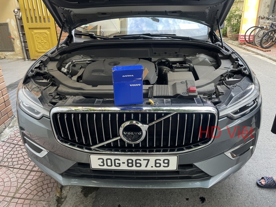 Thay ắc quy phụ Volvo chính hãng tại HD Việt