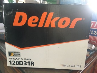 Ắc quy Delkor 120D31R 12V-90Ah